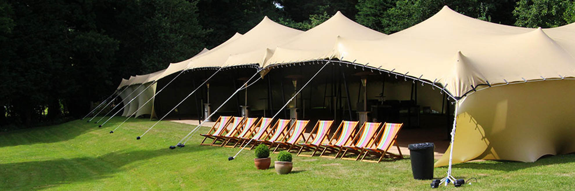 Beige Stretch Tent